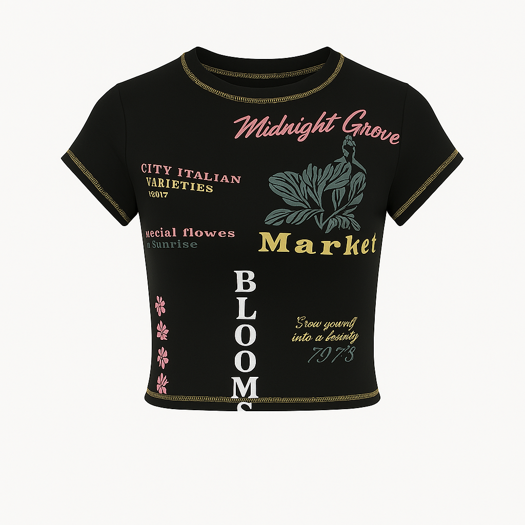 Cut Out Graphic Top