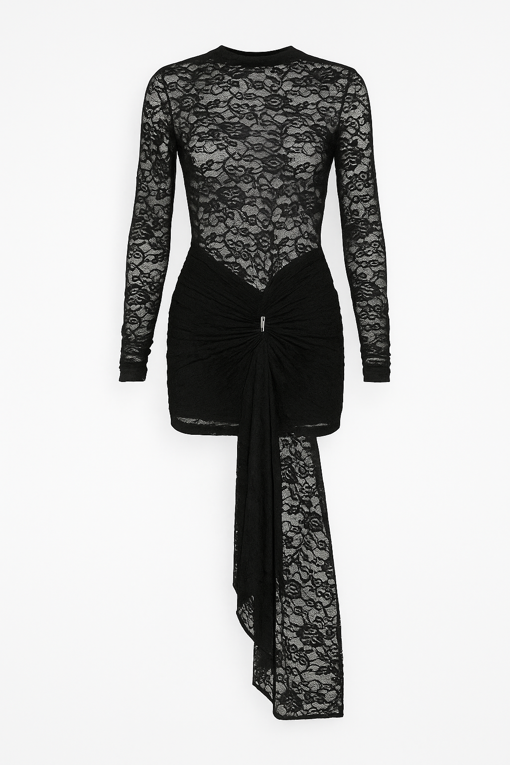 Sexy See Through Lace Bandage Elegant Dress