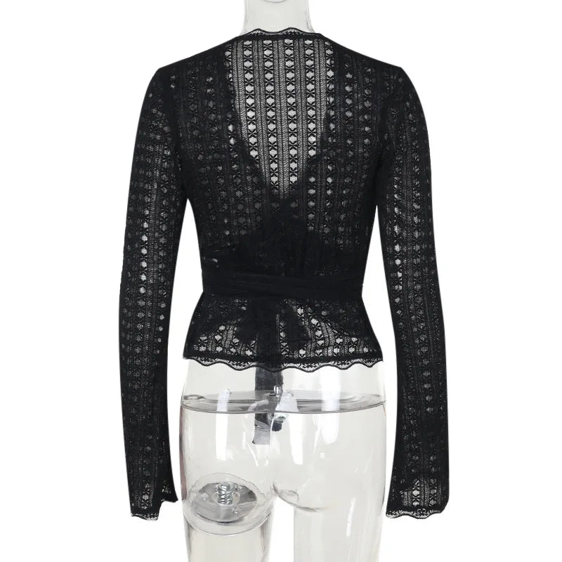 Lace Me Up Long Sleeve Tee