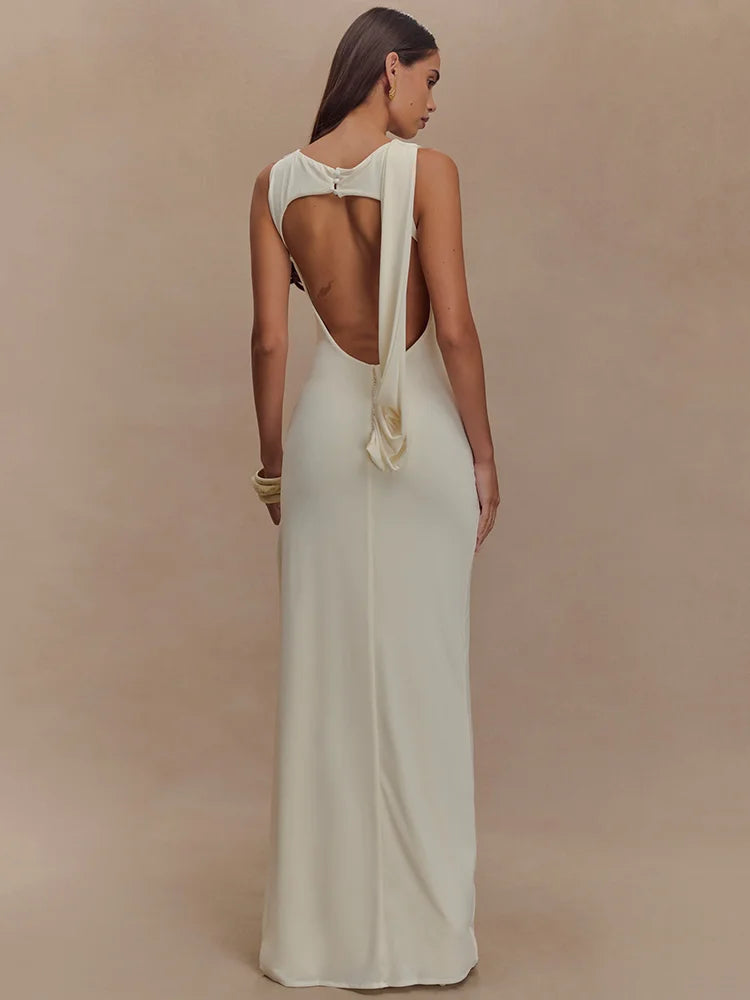 Confidence Drape Gown Dress