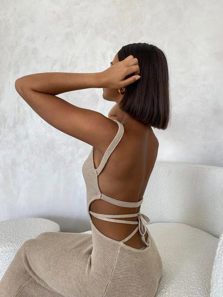 Elegant Maxi Dress for Summer Beach Holiday