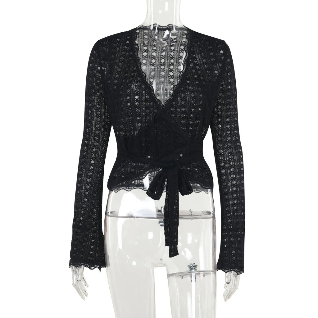 Lace Me Up Long Sleeve Tee