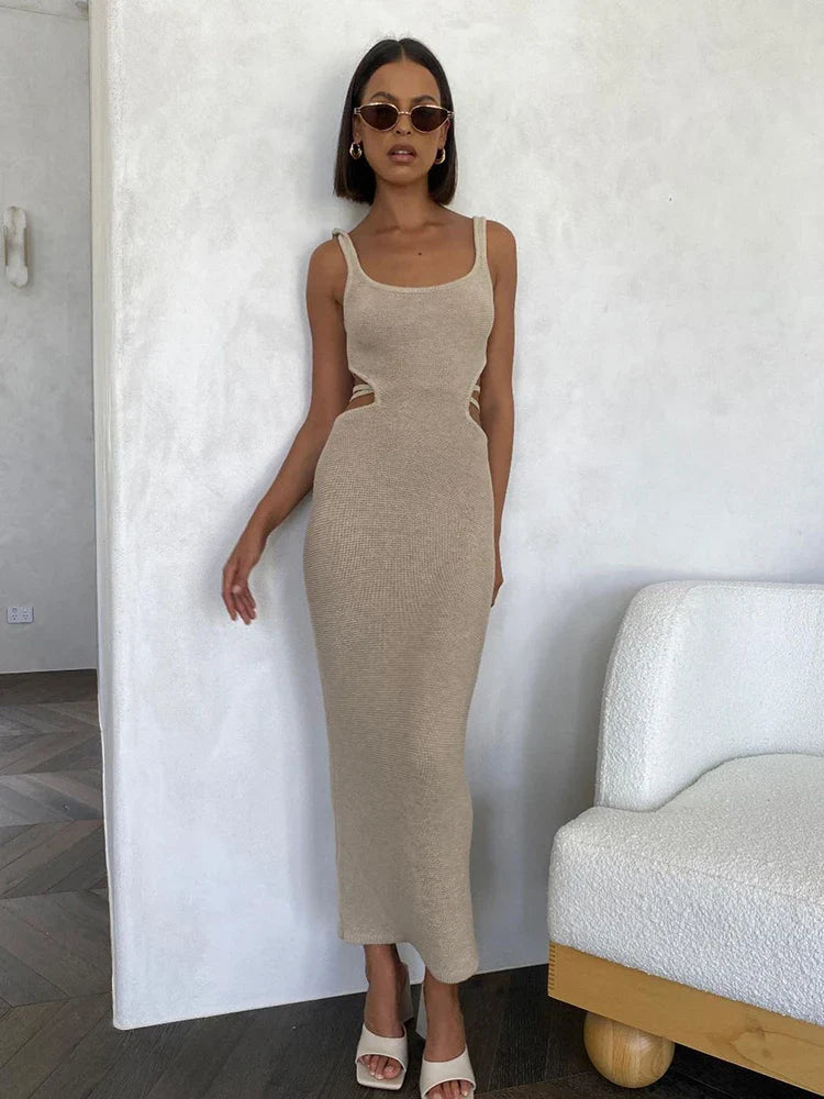 Elegant Maxi Dress for Summer Beach Holiday