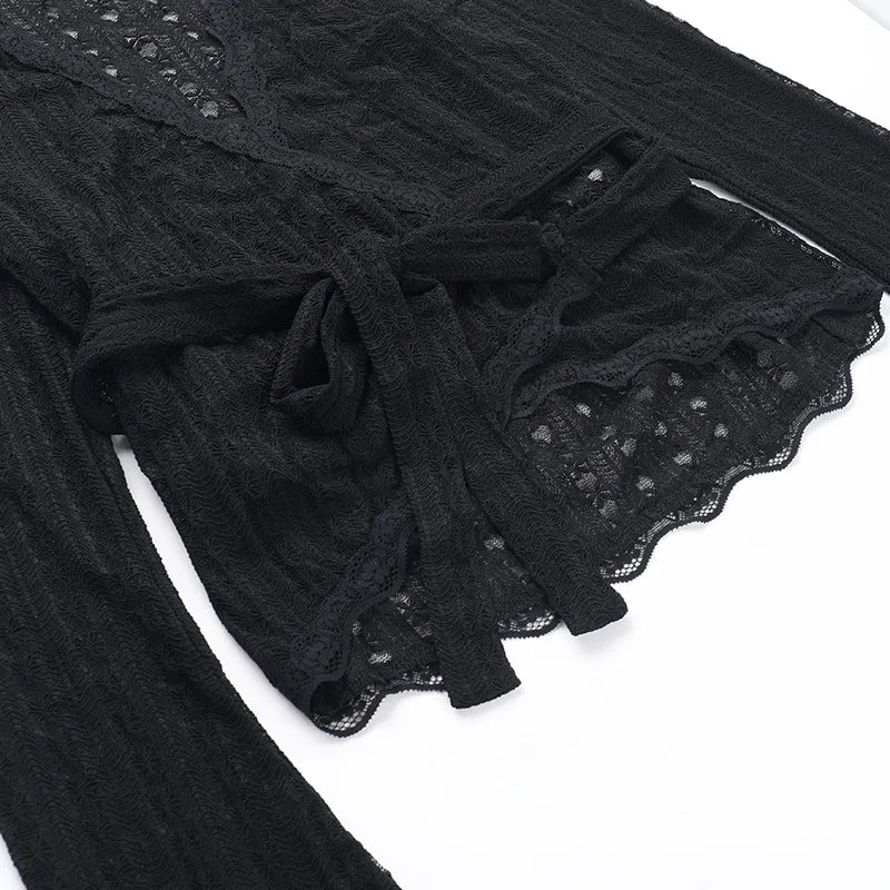 Lace Me Up Long Sleeve Tee