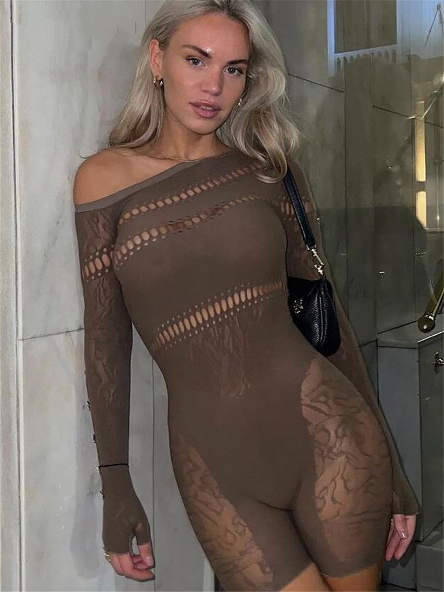 Jennifer Lace Hollowing Jumpsuit